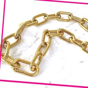 16" Gold PRISCILA Chain Choker Necklace